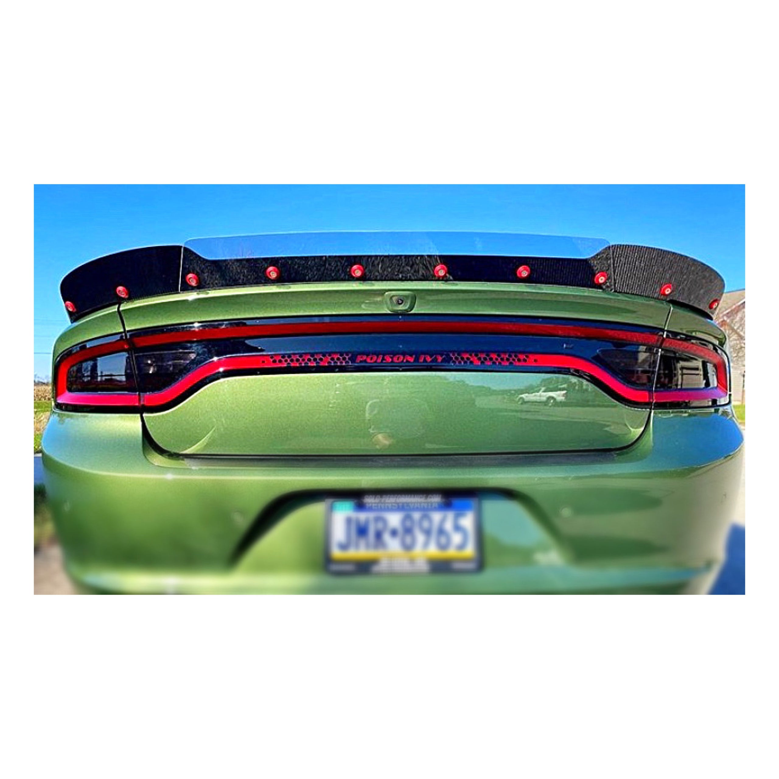 Dodge Charger Carbon Fiber Wickerbill Family Customs