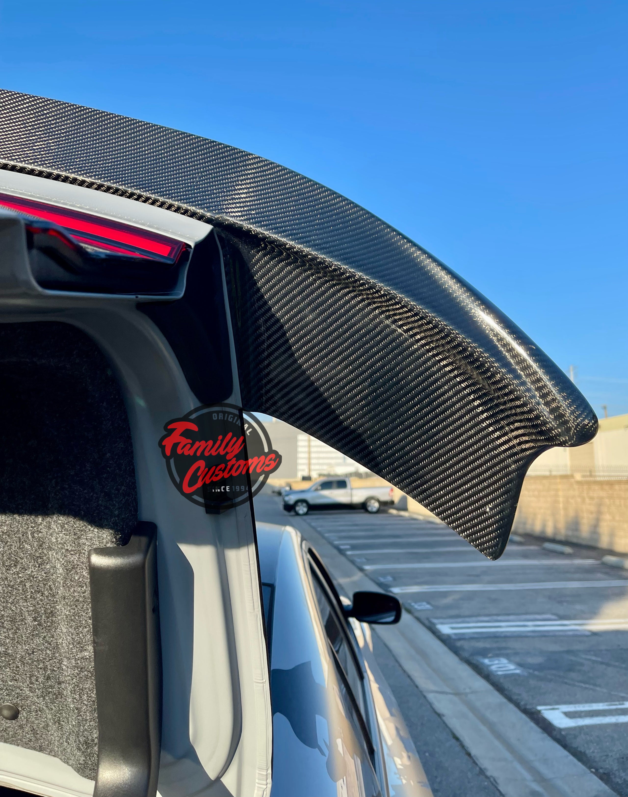 Carbon Fiber SRT Wicker Bill 2015 2024 Dodge Charger SRT, 54 OFF